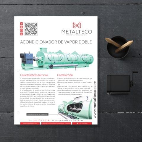 Miniatura catalogos metalteco acondicionador de vapor doble